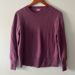J.Crew 100% Cashmere Sweater Purple Size Medium
